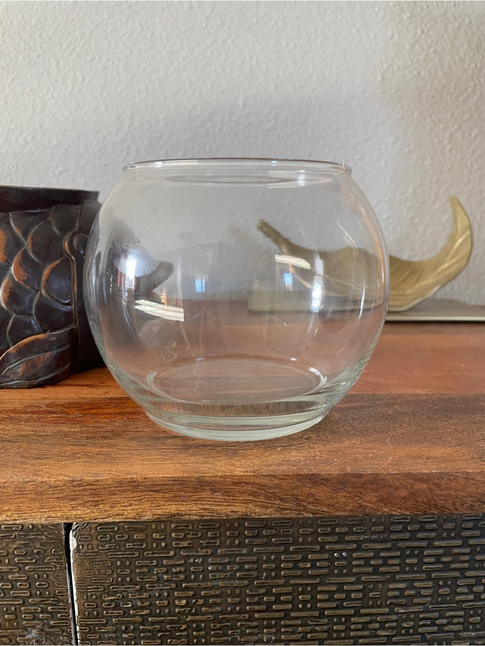 Vintage Japanese Koi Ornate Carved Fish Bowl Stand with Bowl - Picture 8 of 11
